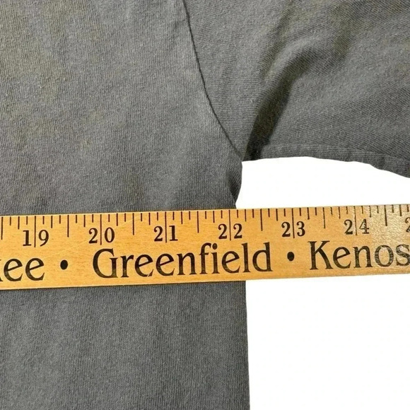 Milwaukee Brewers Shirt Mens Large Gray Graphic Tee MLB Authentic Majestic - Picture 4 of 9